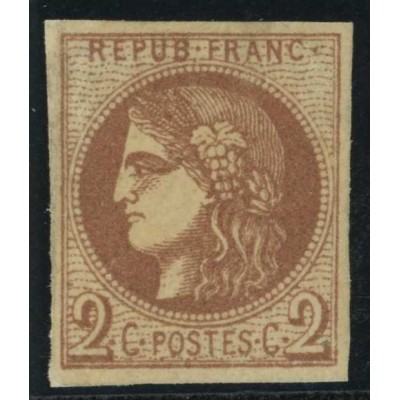 YT 40 B - Neuf x - Signé Calves - Cote 360 Euros
