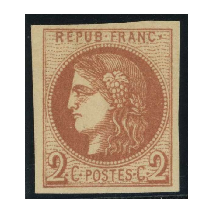 YT 40 B - Neuf x - Signé Scheller - Cote 360 Euros