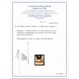 YT 40 B - Oblitéré Annulation des journaux - Signé brun / Calves - Certificat VO 33/535 - 21616 - Cote 400 Euros