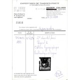 YT 40 B - Oblitéré Annulation des journaux - Signé brun / Calves - Certificat VO 33/535 - 21616 - Cote 400 Euros