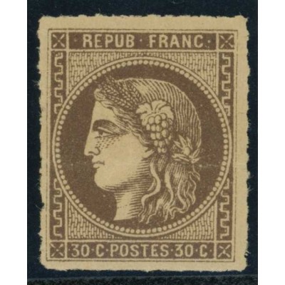 YT 47 - Neuf x - Percé en ligne - Cote 500 Euro