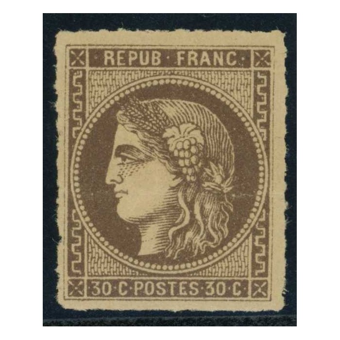 YT 47 - Neuf x - Percé en ligne - Cote 500 Euro
