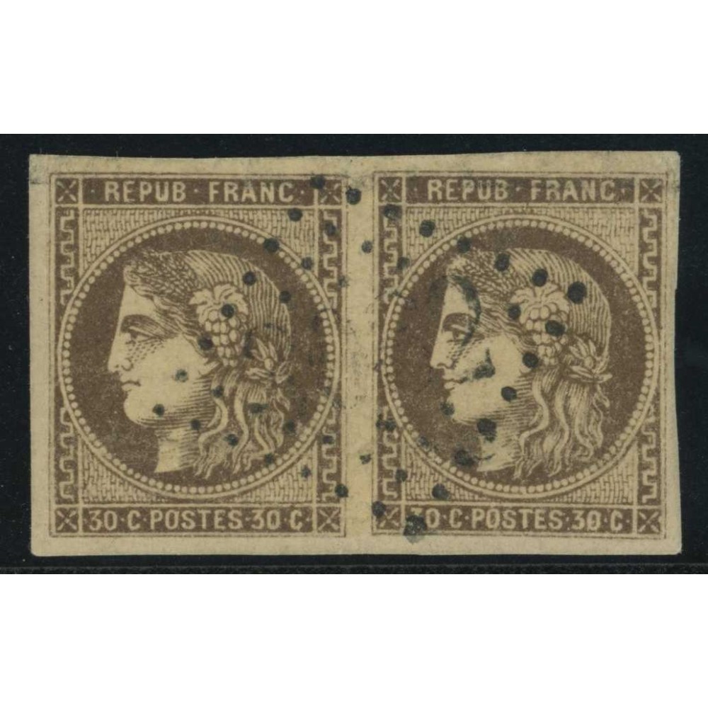 YT 47 - Oblitéré - Paire - Cote 720 Euro