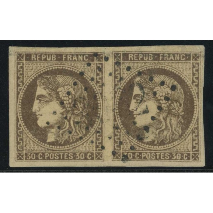 YT 47 - Oblitéré - Paire - Cote 720 Euro