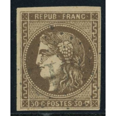 YT 47 - Oblitéré - Variété - Cote 350 Euro