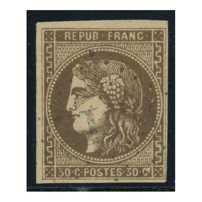YT 47 - Oblitéré - Variété - Cote 350 Euro