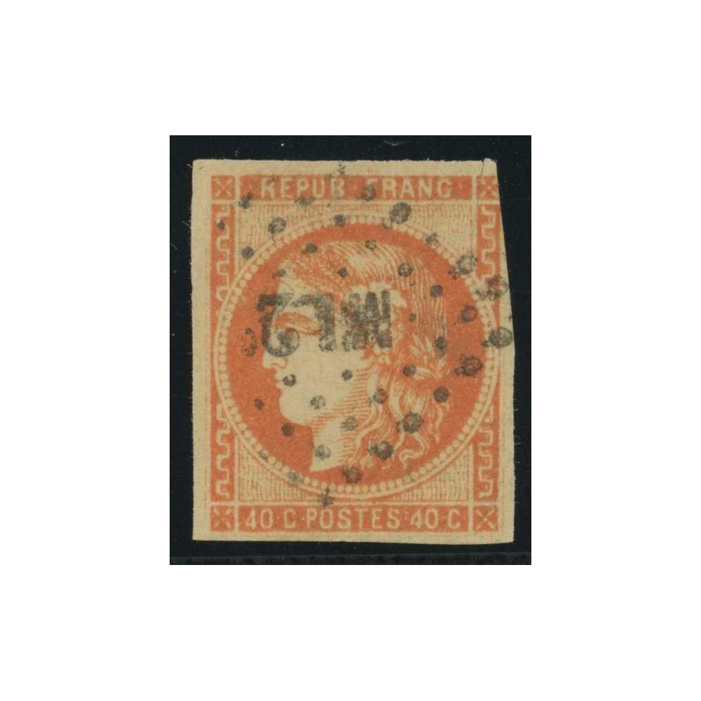 YT 48 - Lettre ML2° - Cote 250 Euro