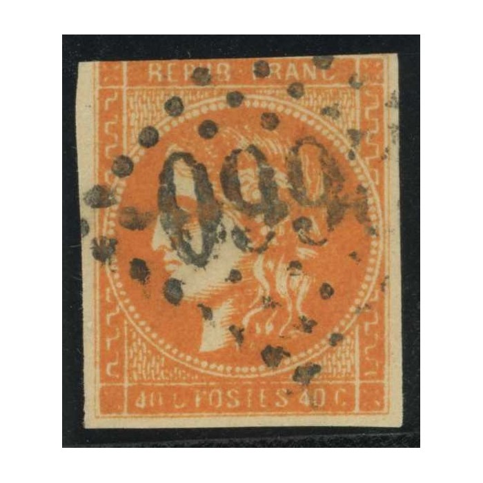 YT 48 - Oblitéré : Variété - Cote 200 Euro