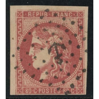 YT 49 - Oblitéré Ancre - Cote 600 Euro