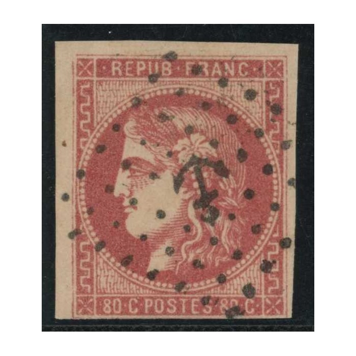 YT 49 - Oblitéré Ancre - Cote 600 Euro