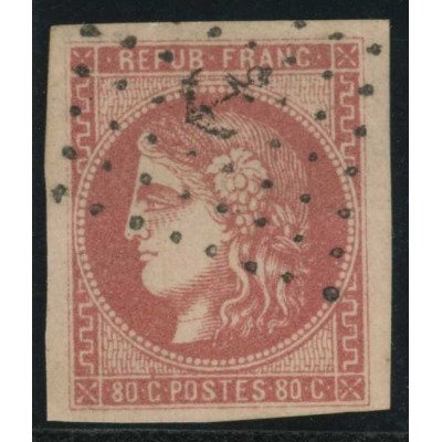 YT 49 - Oblitéré Ancre - Cote 600 Euro
