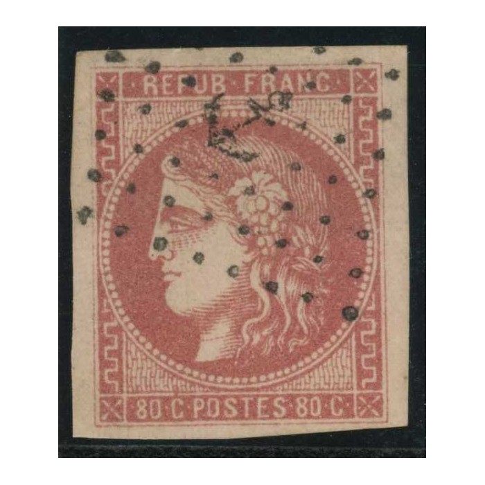 YT 49 - Oblitéré Ancre - Cote 600 Euro