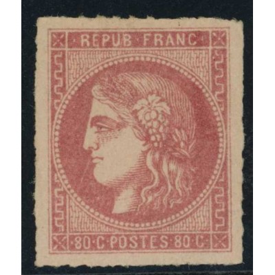 YT 49 - Neuf x - Percé en ligne - Cote 725 Euro