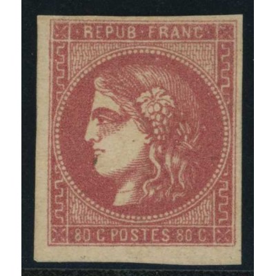 YT 49 - Neuf x - Signé Brun - Cote 725 Euro