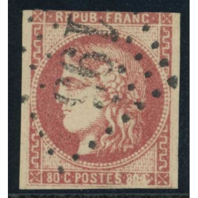 YT 49 - Oblitéré - Variété - Cote 450 Euro