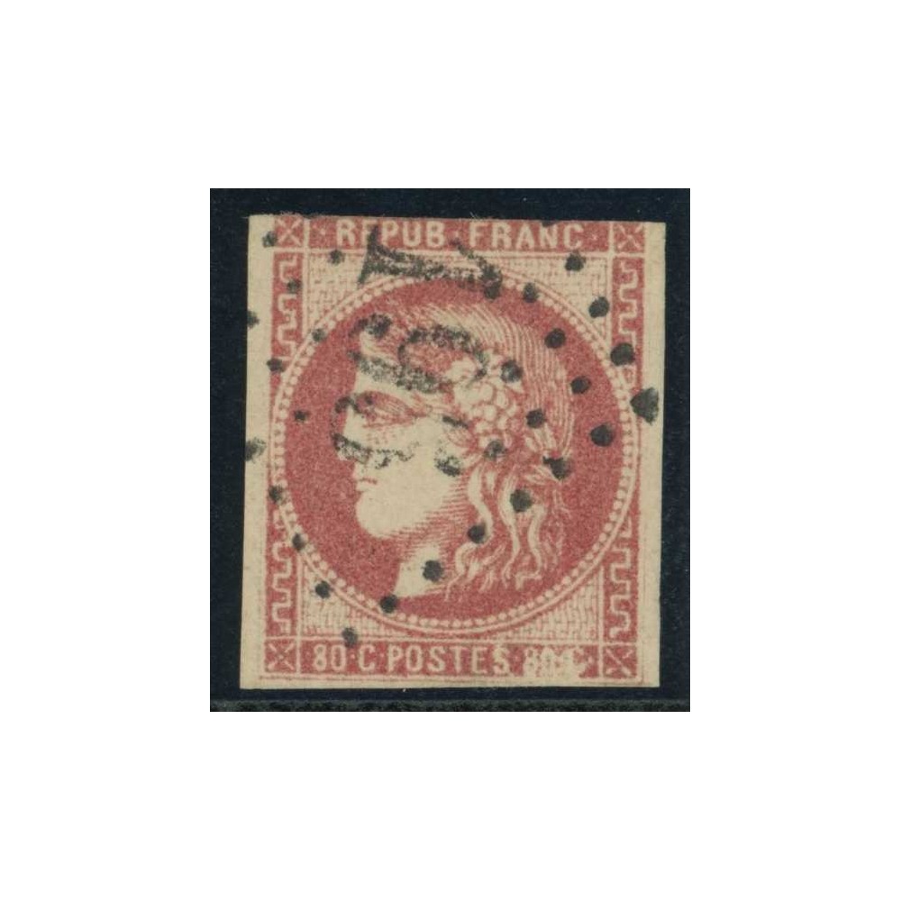 YT 49 - Oblitéré - Variété - Cote 450 Euro