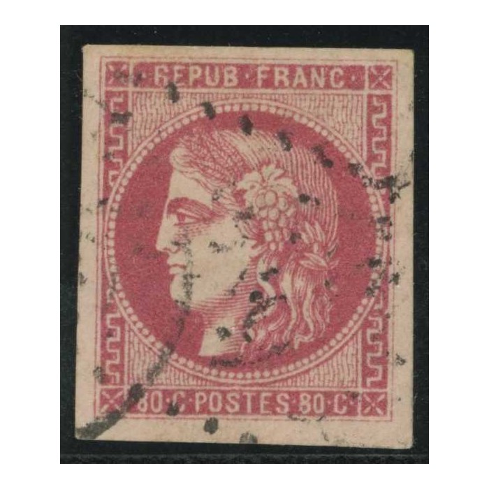 YT 49 - Oblitéré Signé Brun - Cote 350 Euro