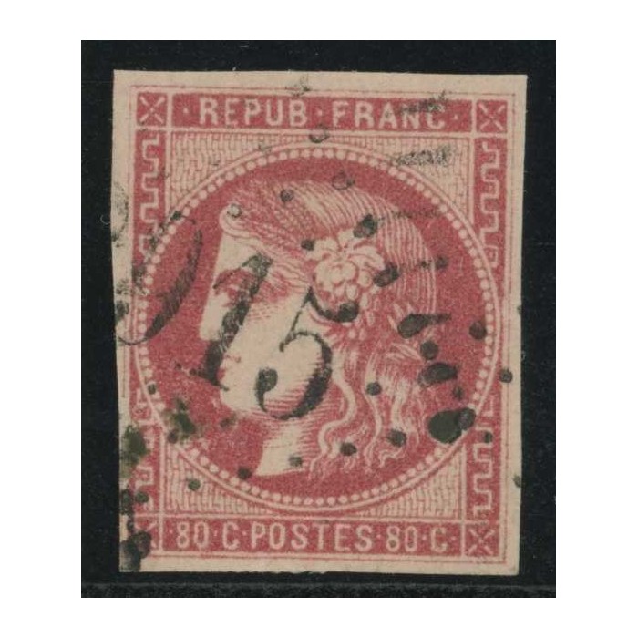 YT 49 - Oblitéré Signé Calves - Cote 350 Euro