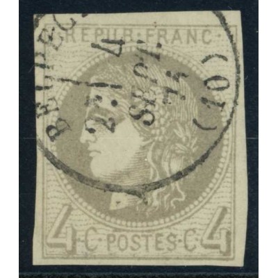 YT 41 A - Cachet à date du 4 Sept 76 - Signé Calves - Cote 4700 Euro
