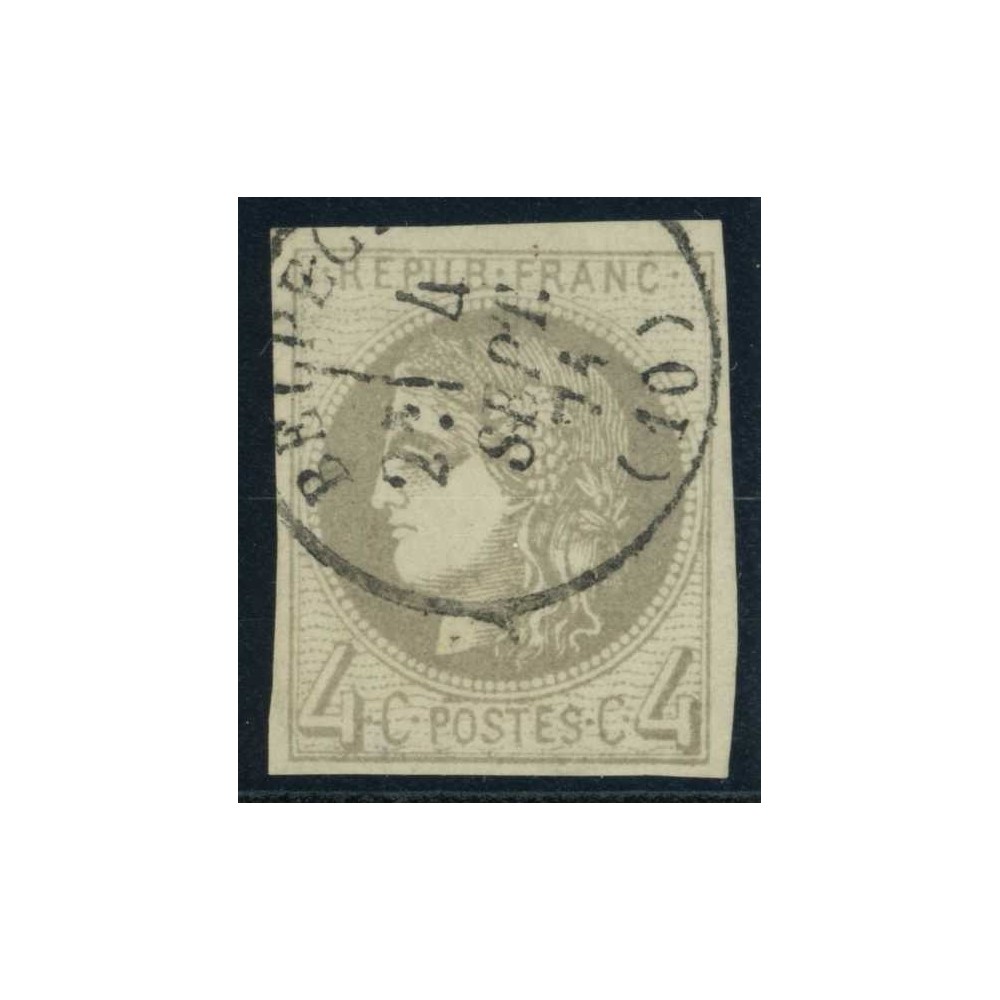 YT 41 A - Cachet à date du 4 Sept 76 - Signé Calves - Cote 4700 Euro