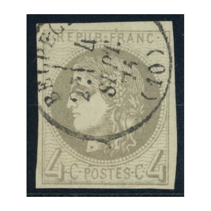 YT 41 A - Cachet à date du 4 Sept 76 - Signé Calves - Cote 4700 Euro