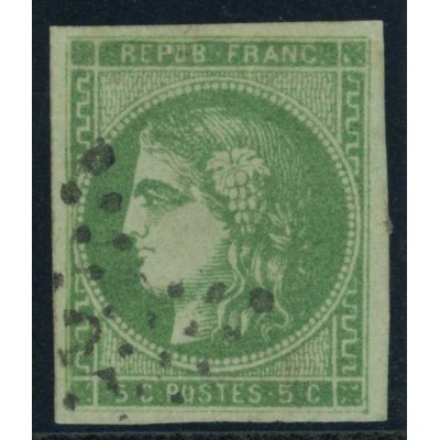 YT 42 B - Etoile chiffré - Signé Brun - Cote 1000 Euro