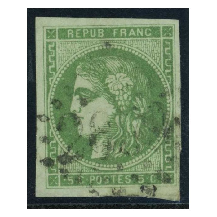 YT 42 B - Gros chiffre - Cote 220 Euro