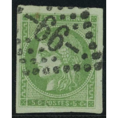 YT 42 B - Gros chiffre - Cote 220 Euro