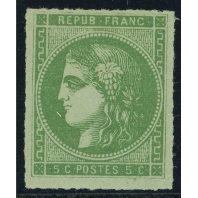YT 42 B - Neuf x - Percé en ligne - Cote 400 Euro