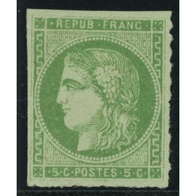 YT 42 B - Neuf x - Percé en ligne - Cote 400 Euro
