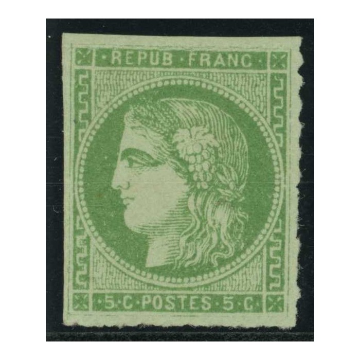 YT 42 B - Neuf x - Percé en ligne - Cote 400 Euro