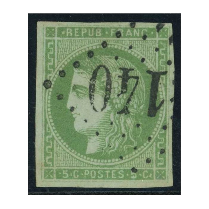 YT 42 B - Oblitéré Signé Calves - Cote 220 Euro
