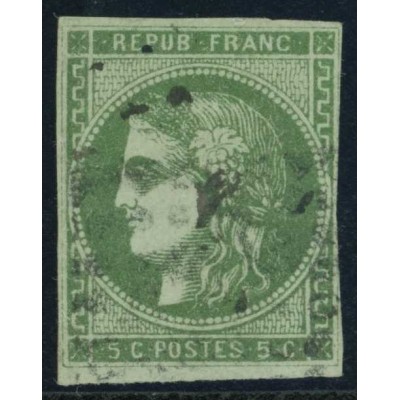 YT 42 Be - Oblitéré Signé Calves - Cote 1200 Euro