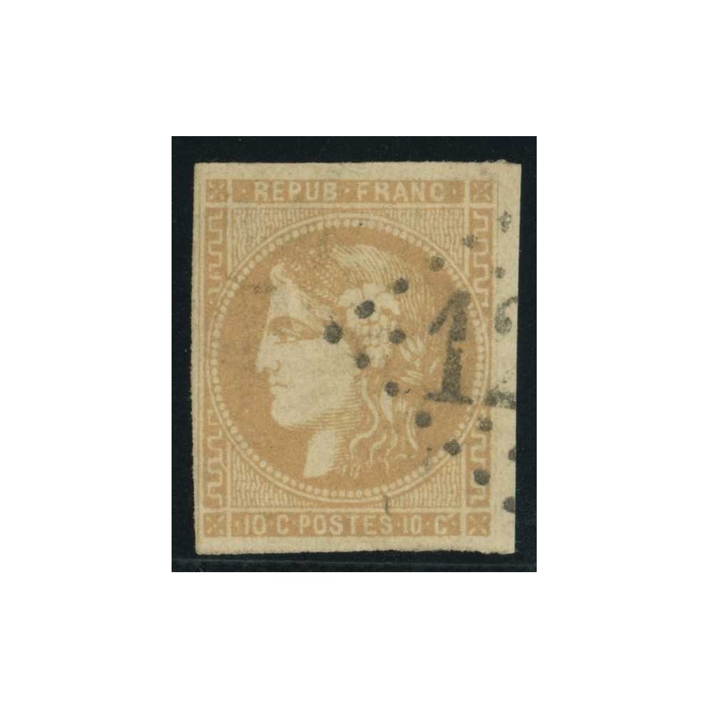 YT 43 A - Gros chiffre - Cote 90 Euro