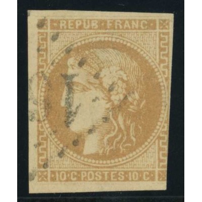 YT 43 A - Gros chiffre - Cote 90 Euro