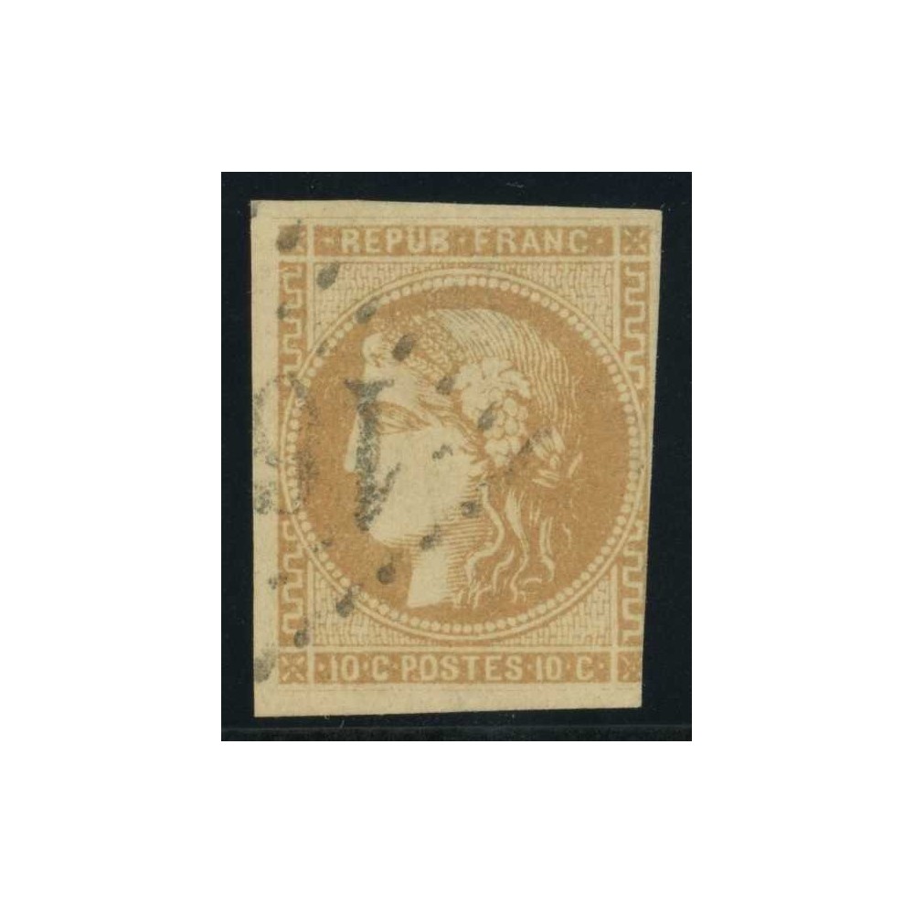 YT 43 A - Gros chiffre - Cote 90 Euro