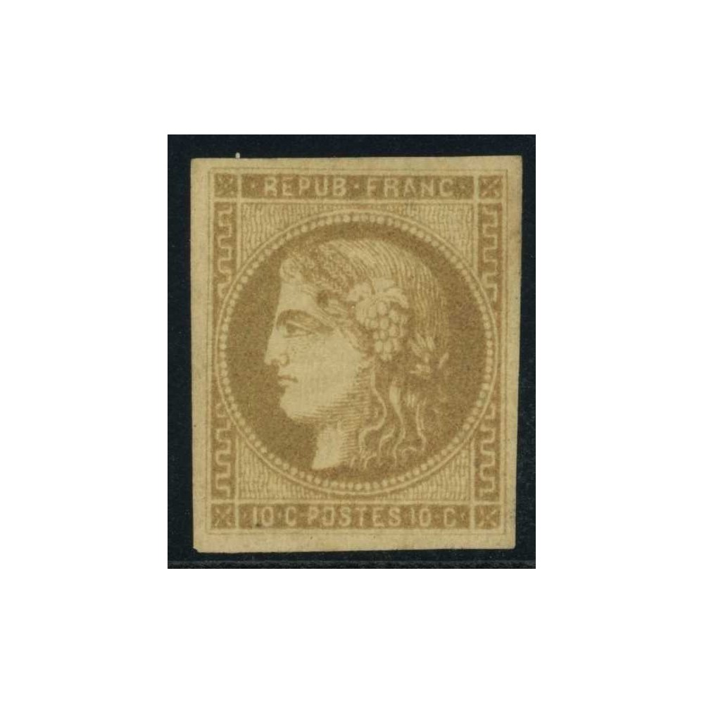 YT 43 Ab - Neuf x - Certificat 15799 - Cote 2200 Euro