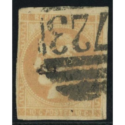 YT 43 B - Cachet Anglais - Cote 180 Euro