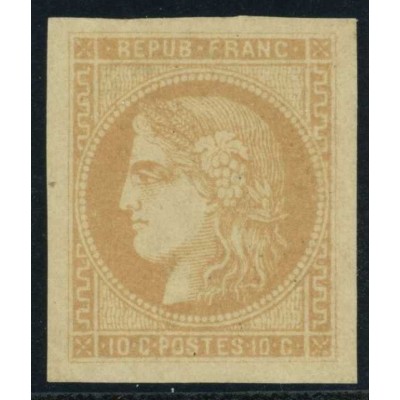 YT 43 B - Neuf x - Certificat 5507 - Cote 1500 Euro
