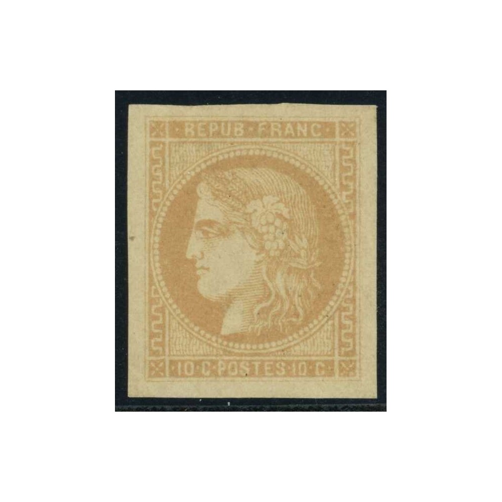 YT 43 B - Neuf x - Certificat 5507 - Cote 1500 Euro