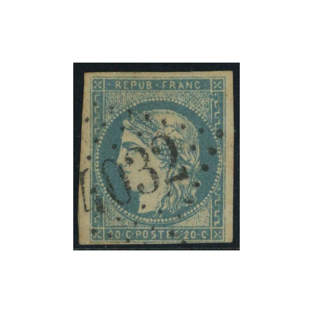 YT 44 A - GC 4032 - Latronquière - Lot (44) - Variété : Anneau lune - Cote 1100 Euro