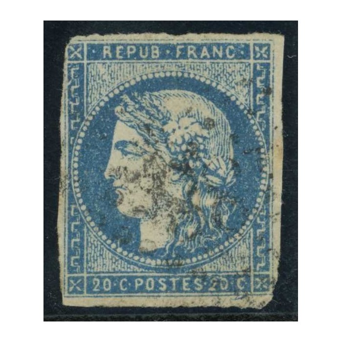 YT 44 A - Oblitéré Signé Calves - Cote 900 Euro