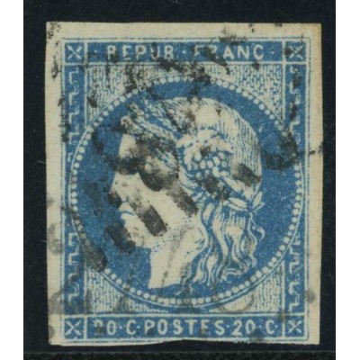 YT 44 A - Oblitéré Signé Calves - Cote 900 Euro