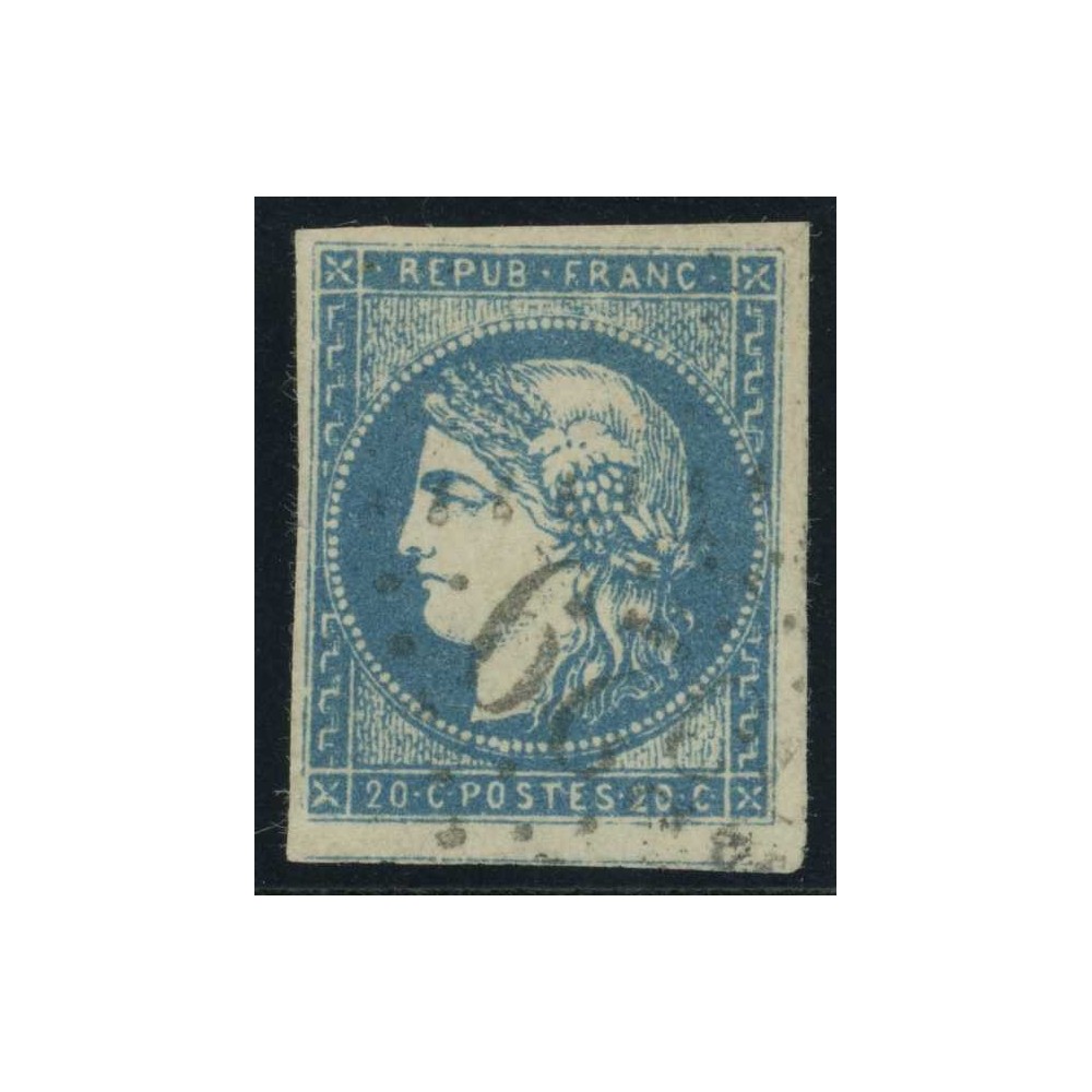 YT 44 A - Oblitéré - Cote 900 Euro