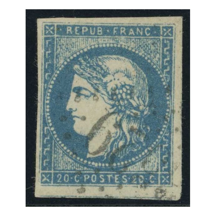 YT 44 A - Oblitéré - Cote 900 Euro