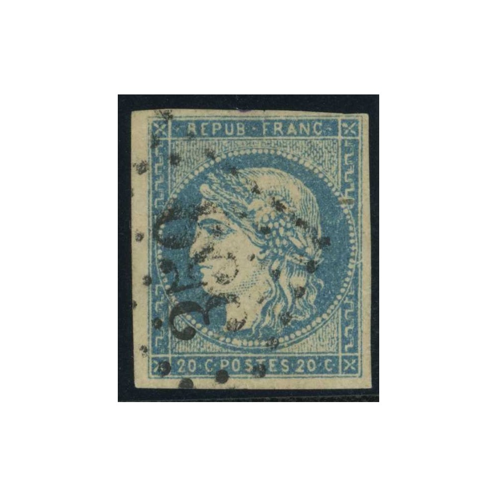 YT 44 A - Oblitéré - Cote 900 Euro