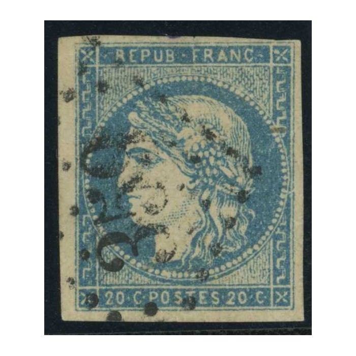 YT 44 A - Oblitéré - Cote 900 Euro