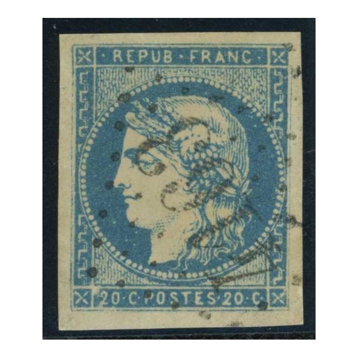 YT 44 A - Oblitéré - Cote 900 Euro