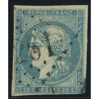 YT 44 A - Oblitéré - Cote 900 Euro