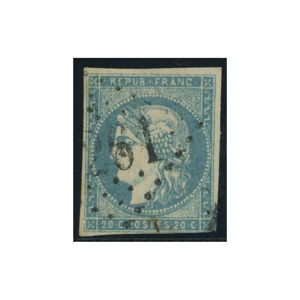 YT 44 A - Oblitéré - Cote 900 Euro
